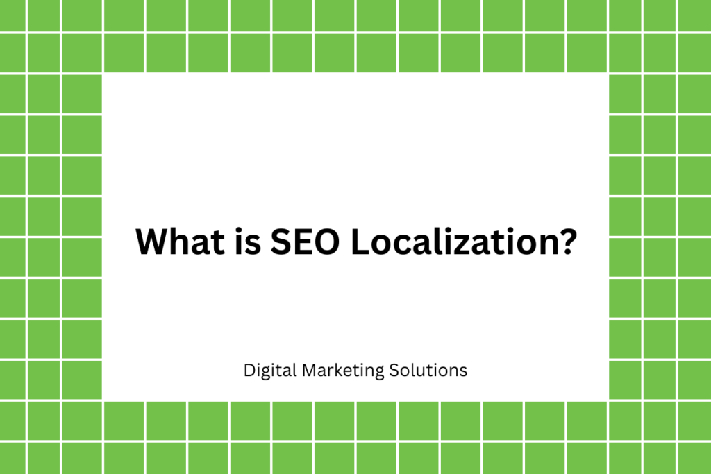 What is SEO Localization