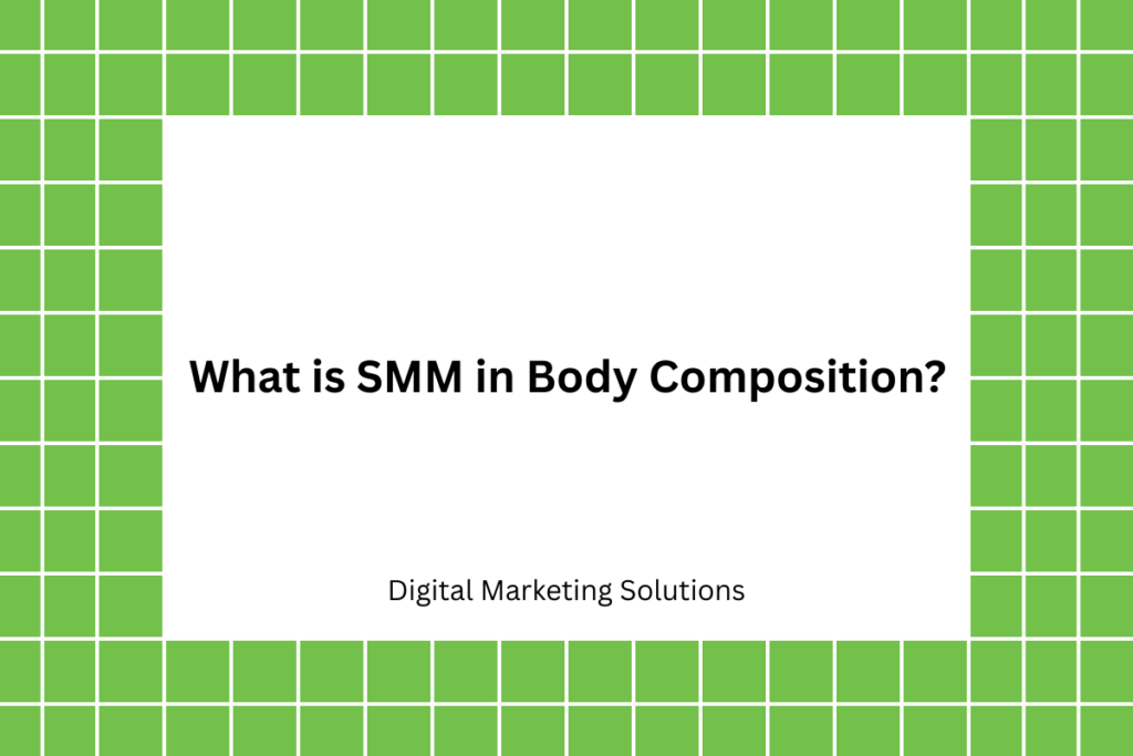 What is SMM in Body Composition